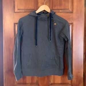 Ralph Lauren funnel neck snap hoodie
